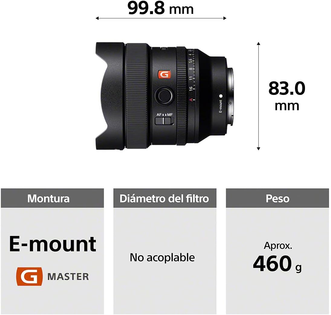  Sony FE 14mm f/1.8 GM Lens